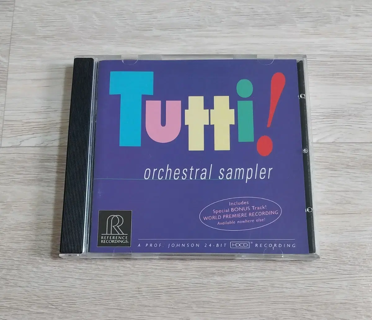 [택포] Tutti! Orchestral Sampler HDCD 투티